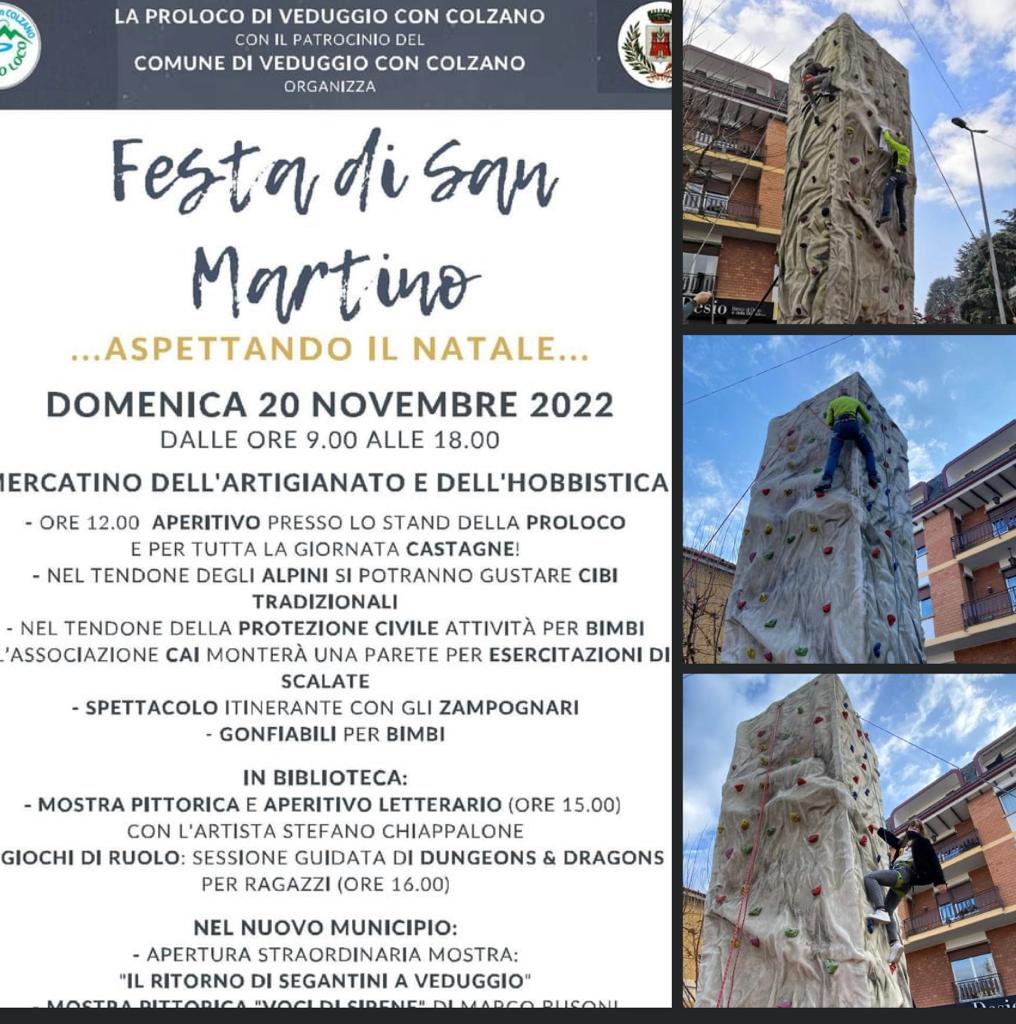Domenica 20 novembre 2022 – Festa di San Martino
